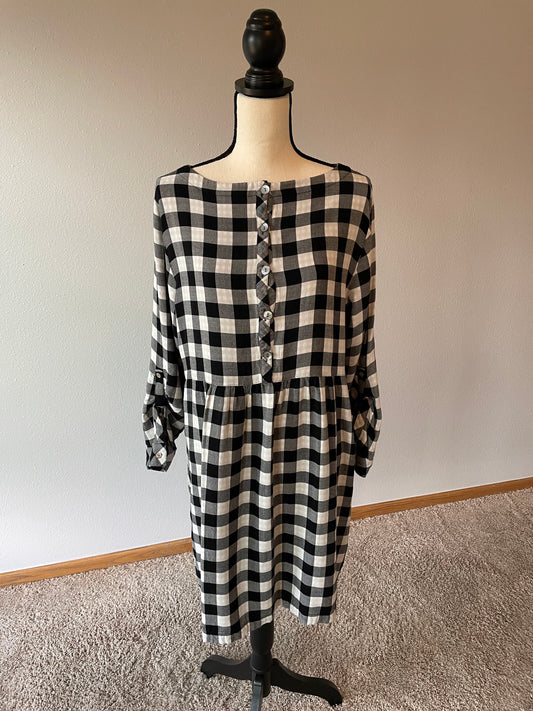 J. Jill Checkered Dress (XL)
