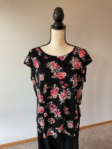 Elle Floral Top (XL) - BinxBerry Consignment