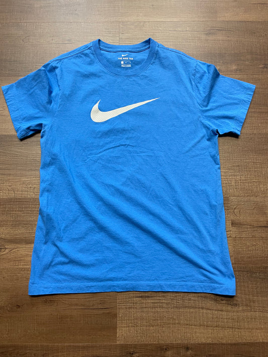 The Nike Men's Tee - Blue Swoosh (M)