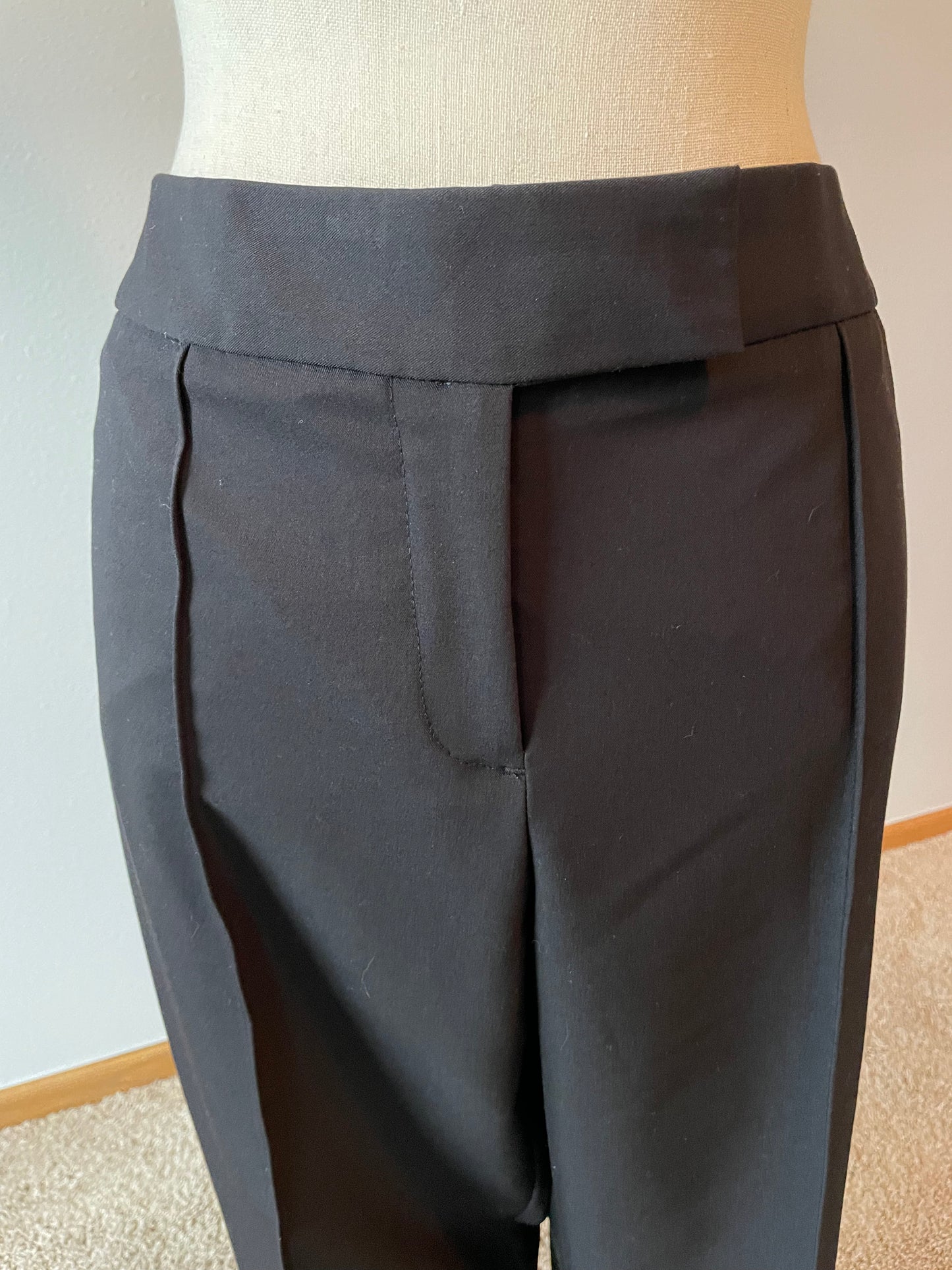 Worthington Pleated Ankle Length Dress Pants (14)