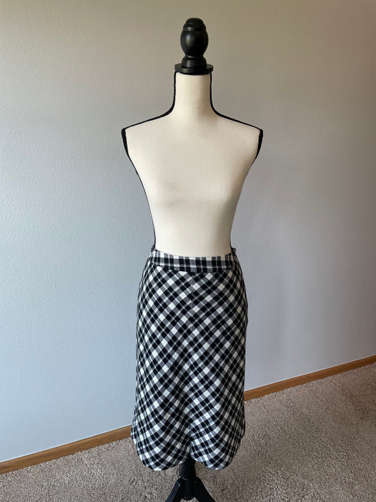 Merona Checkered Skirt (10)