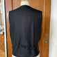 Apt 9 Black Herringbone Suit Vest (XXL)