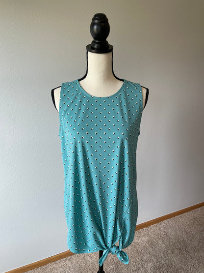 Ann Taylor Factory Tie Tank (M)