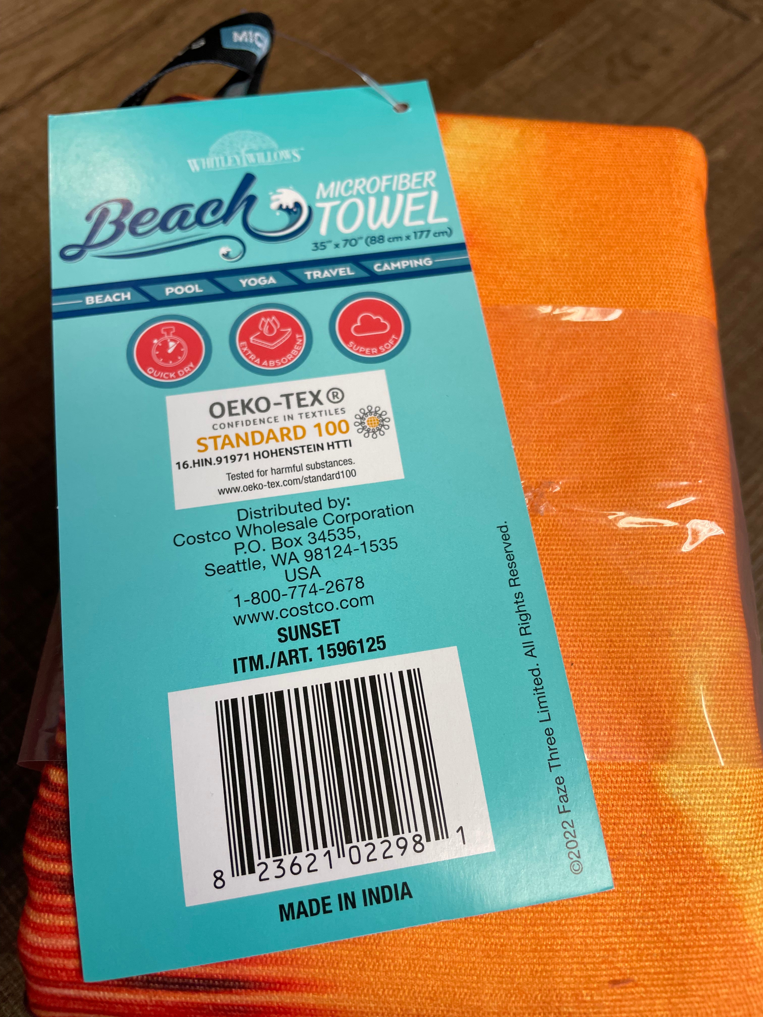 Whitley Willows Beach Towel