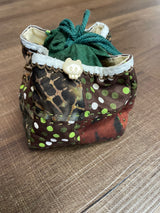 Handmade 4" Japanese Rice Pouch