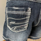 Maurices Original Dark Wash Jean Shorts (9/10)