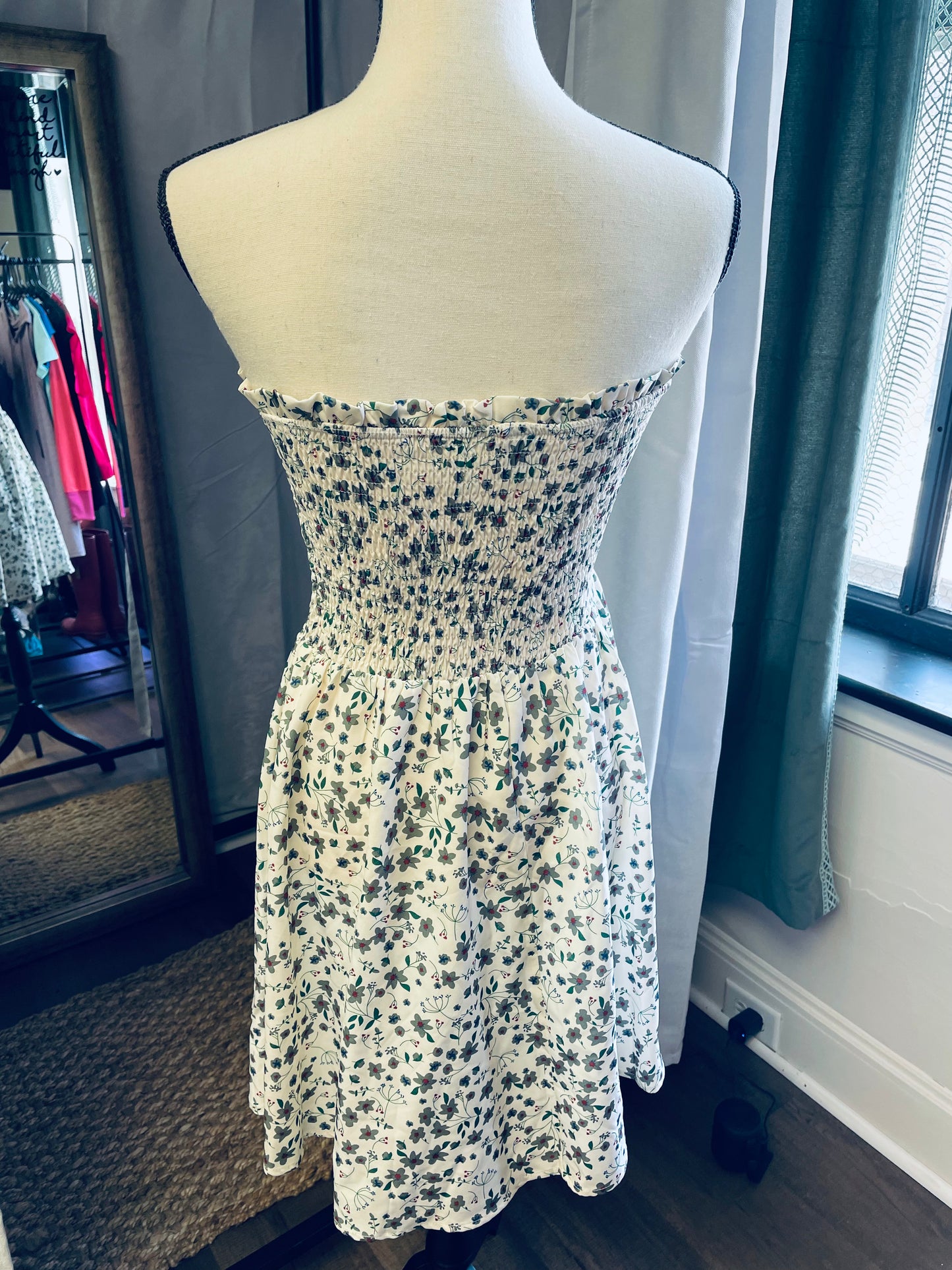 Shein Bandeau Top Dress (M)