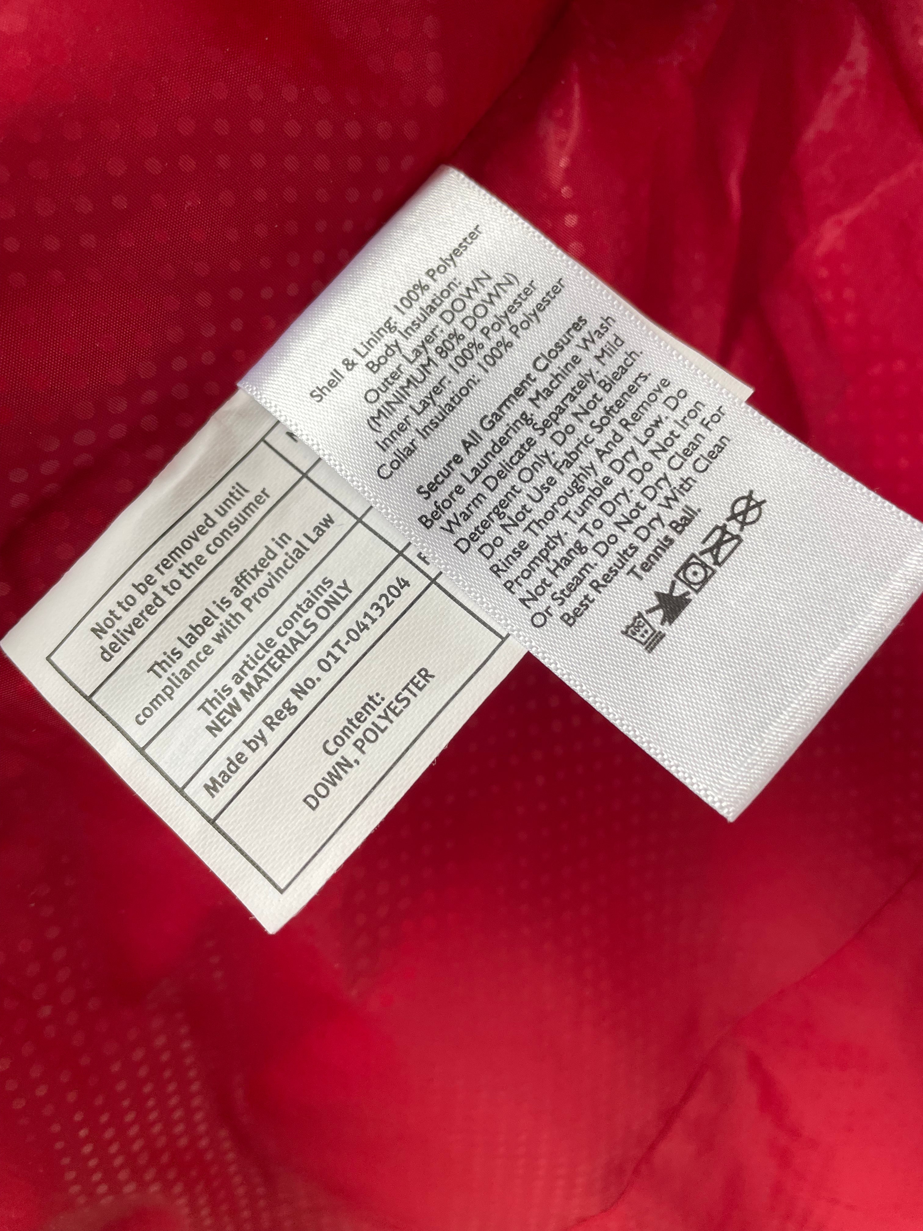 Eddie Bauer Women's Red Down Vest (PM)
