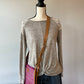 Fossil Pink Coated Canvas Crossbody