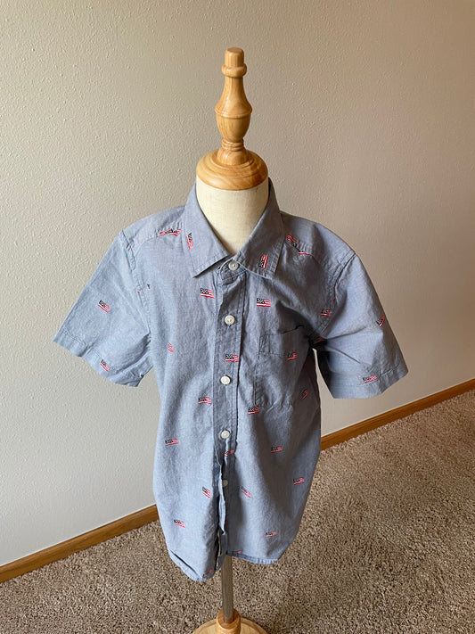 Children's Place Flag Shirt (M)