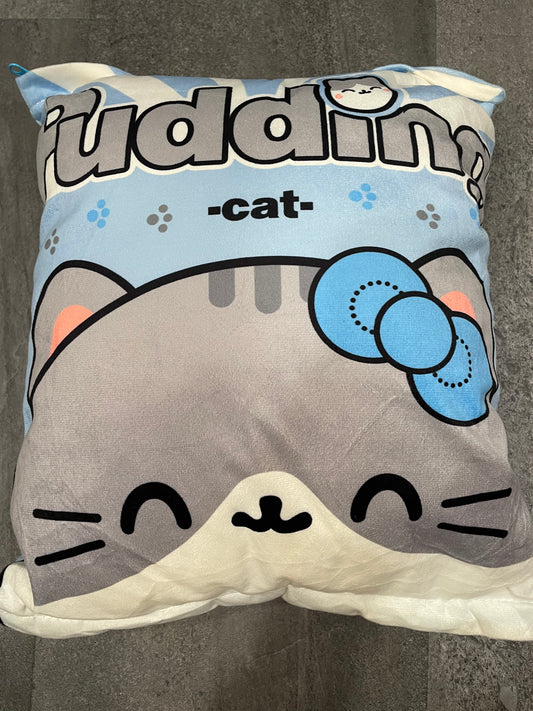 Pudding Cat Plushie Pillow