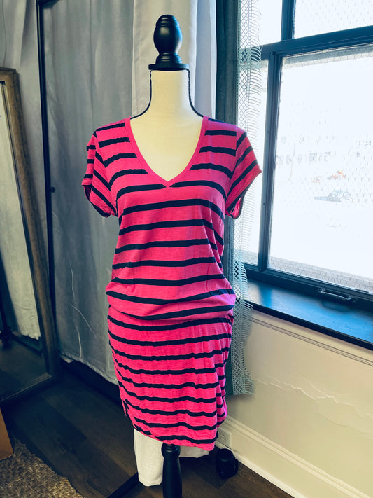 Michael Stars Striped Knit Dress (L)