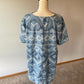 Old Navy Demin Shift Dress with Geometric Print (XL)