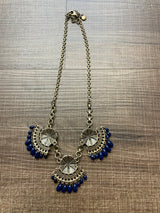 J. Crew Blue & Green Pendant Necklace