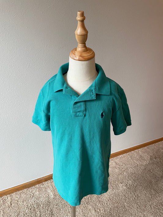 Polo Ralph Lauren Teal Boys Collared Shirt (YSM)
