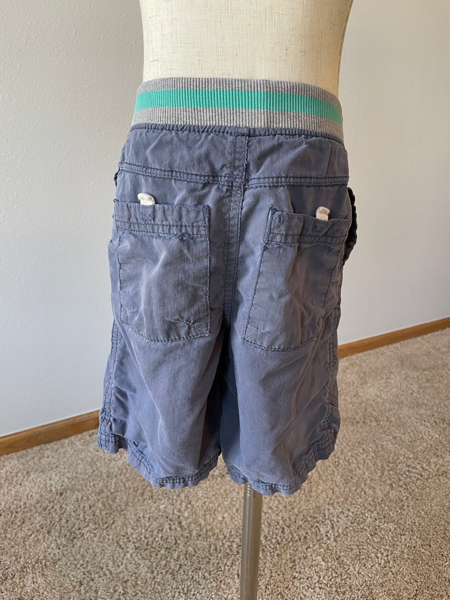 Cherokee Blue Cargo Shorts (3T)