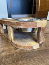 Dog Food & Water Station