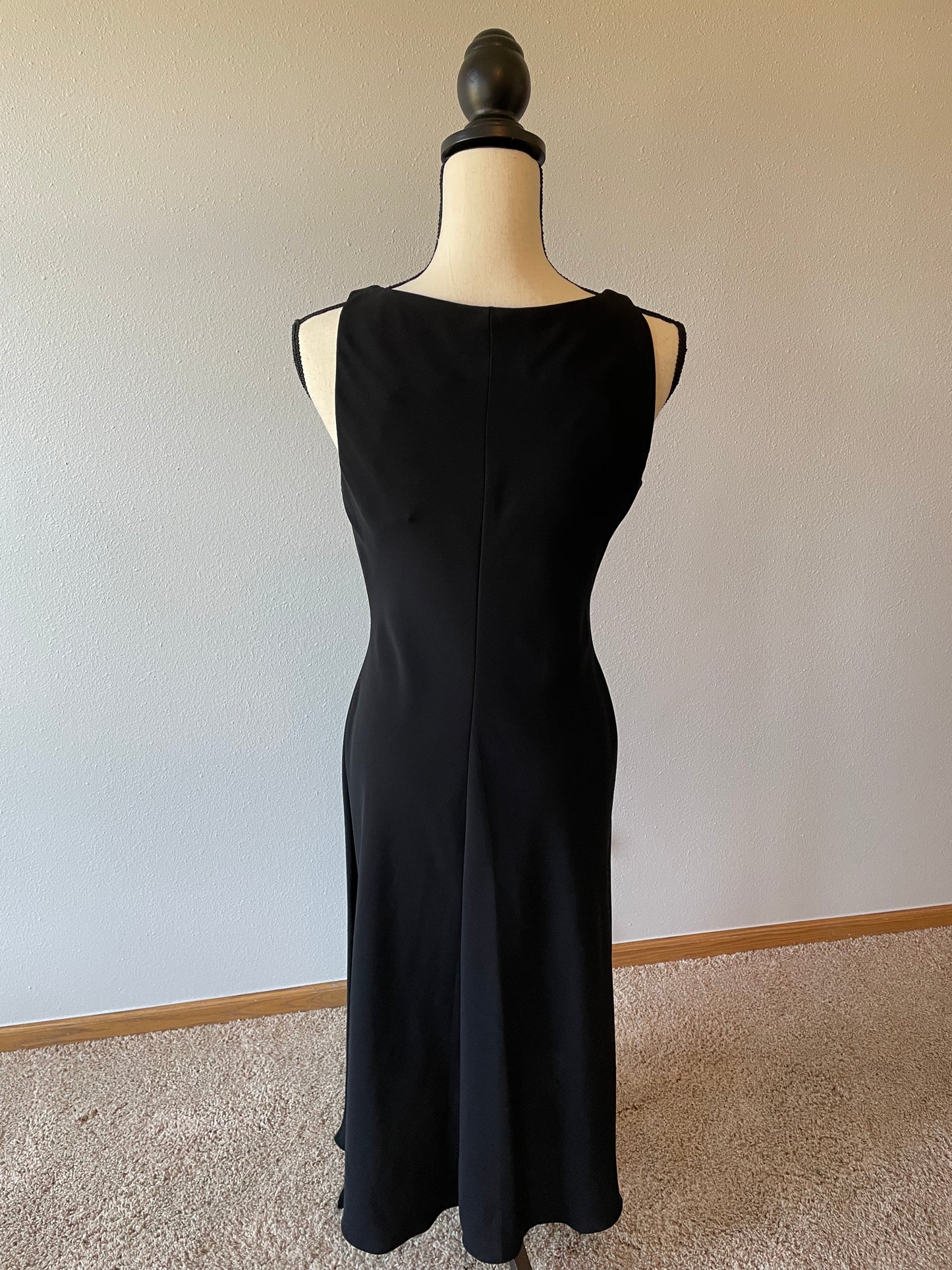 SL Fashions Black Sheath Dress (10)