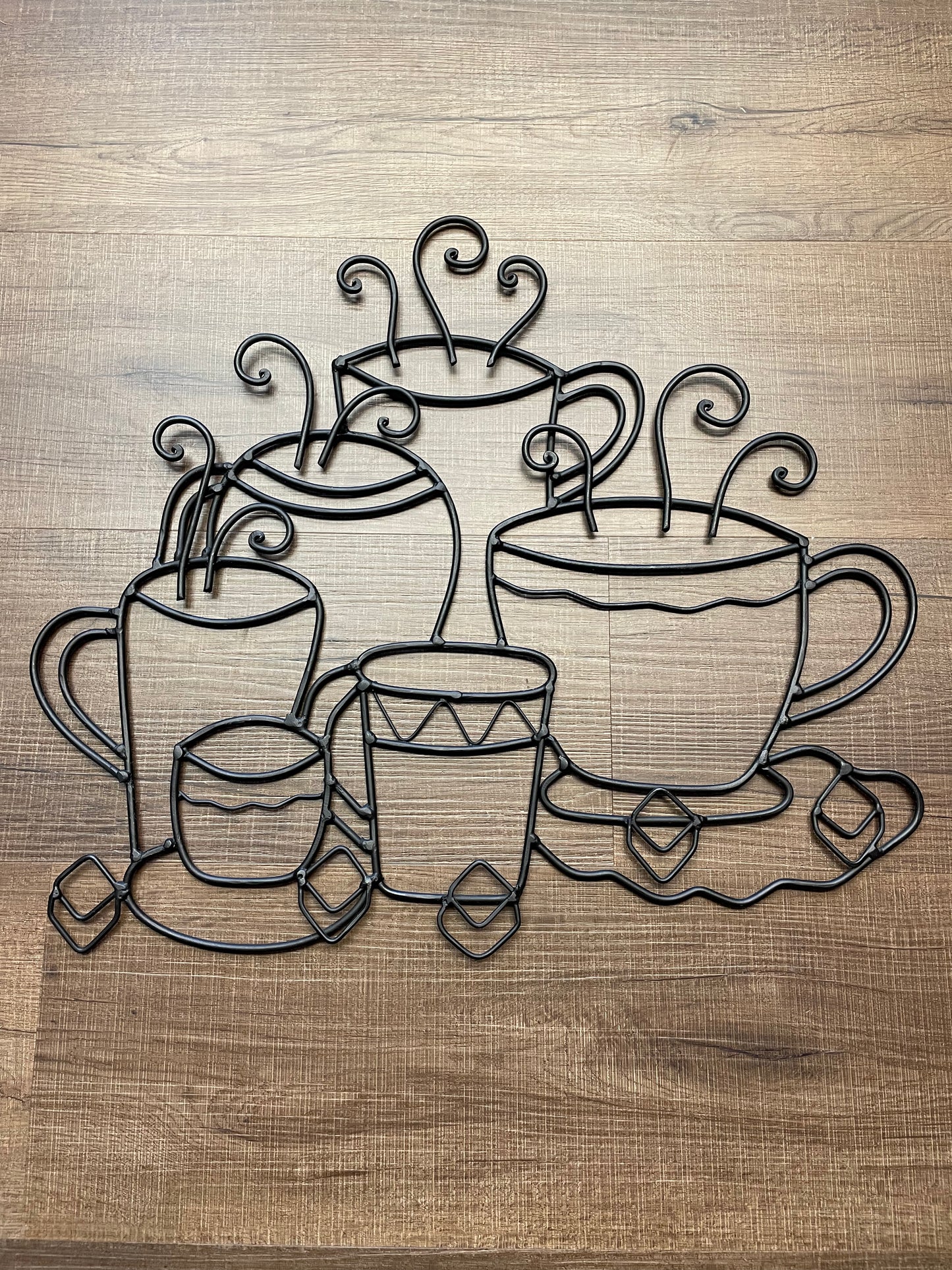 Coffee Bar Iron Wall Decor