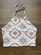 Forever 21 Cropped Halter Top (S)