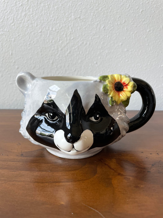 Robert Stanley Sunflower Racoon Mug
