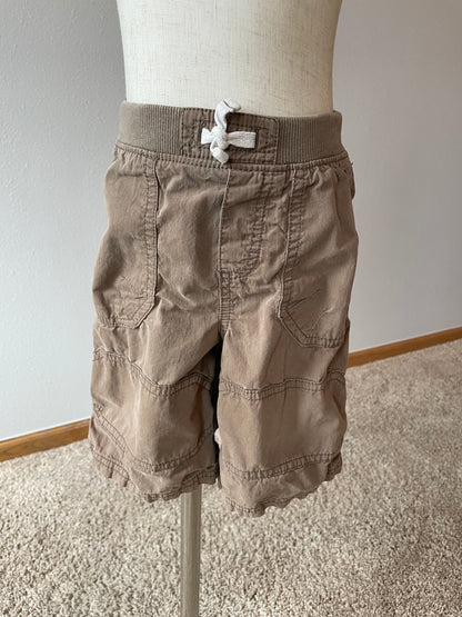 Cherokee Dark Tan Cargo Shorts (3T)