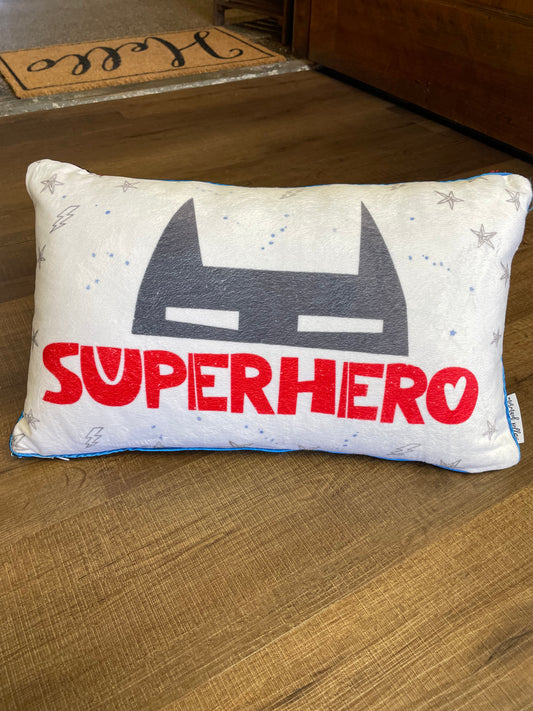 Superhero Reversible Sequin Pillow