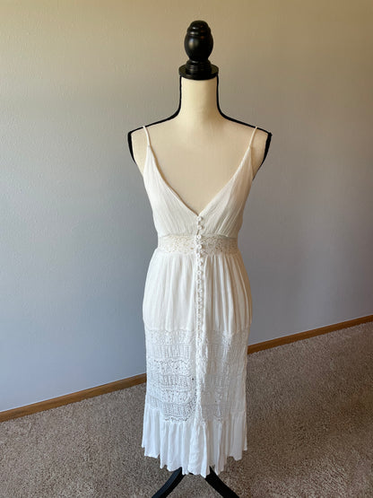Fortunate One White Dress (L)