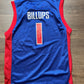 Reebok NBA Detroit Pistons Chauncey Billups #1 Jersey (YLG)