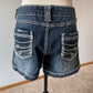 Maurices Original Dark Wash Jean Shorts (9/10)