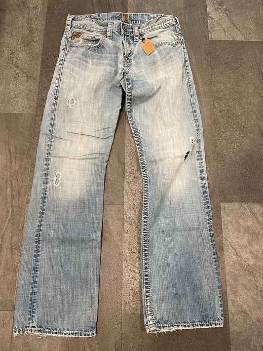 Silver 925 Series ZAC Men's Jeans (32x34)