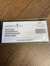 Pampered Chef Metal Straws