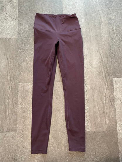 Yogalicious Lux Maroon Leggings (XS)