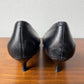 Trotters Black Pointed Heels (7.5M)