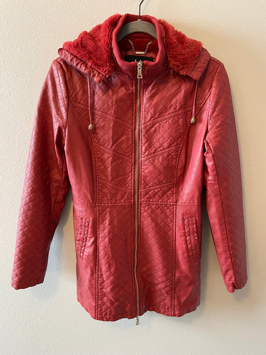 Women's Red Winter Coat (S)