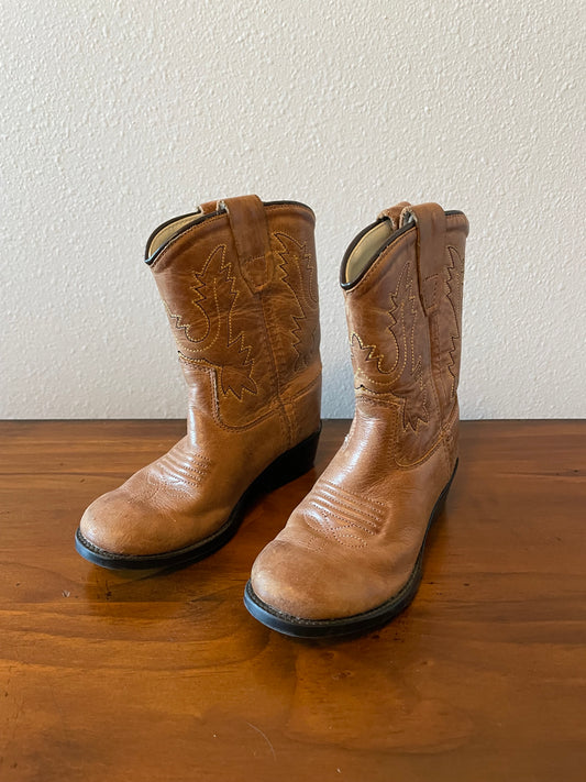 Toddler Old West Tan Boot