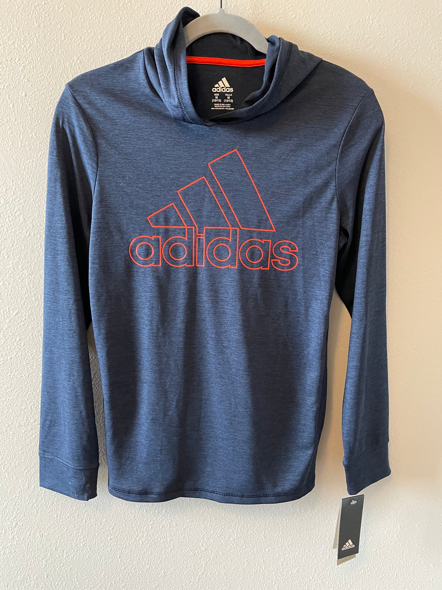 Adidas Boys Long Sleeved Shirt (M)