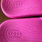 Crocs Classic Sandal, Fuchsia Fun (W9)